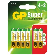 Baterii GP Batteries, AAA (LR03), 1.5V, 6 buc.