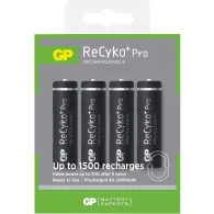 Acumulator gp batteries aa (r6) 1.2v nimh 2100mah  4 buc. gp210aahc-rckp-bl4 (include tv 0.32lei)