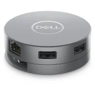 DELL DA305 Prin cablu USB 3.2 Gen 2 (3.1 Gen 2) Type-C Argint