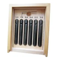 Set adaptori pentru ascutirea burghielor mici prox