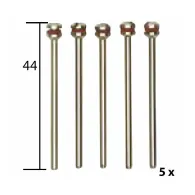 Set 5 arbori de schimb proxxon 28815