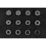 Set de 12 bucsi elastice er16