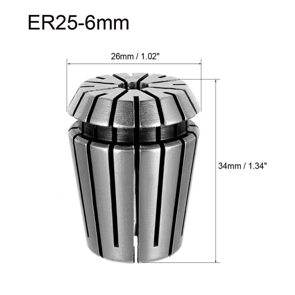 Bucsa elastica er25 prindere 6.0 mm