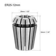 Bucsa elastica er25 prindere 12.0 mm