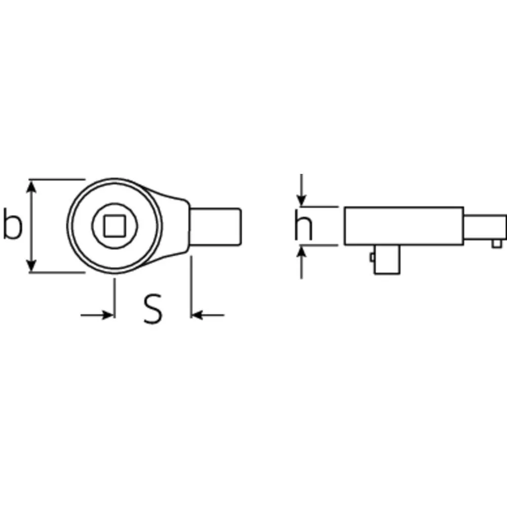 Cap clichet cheie dinamometrica stahlwille 735/100