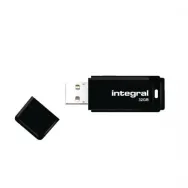 Stick memorie Integral Pendrive, 128GB, USB 3.0, Black Integral memory plc - 1