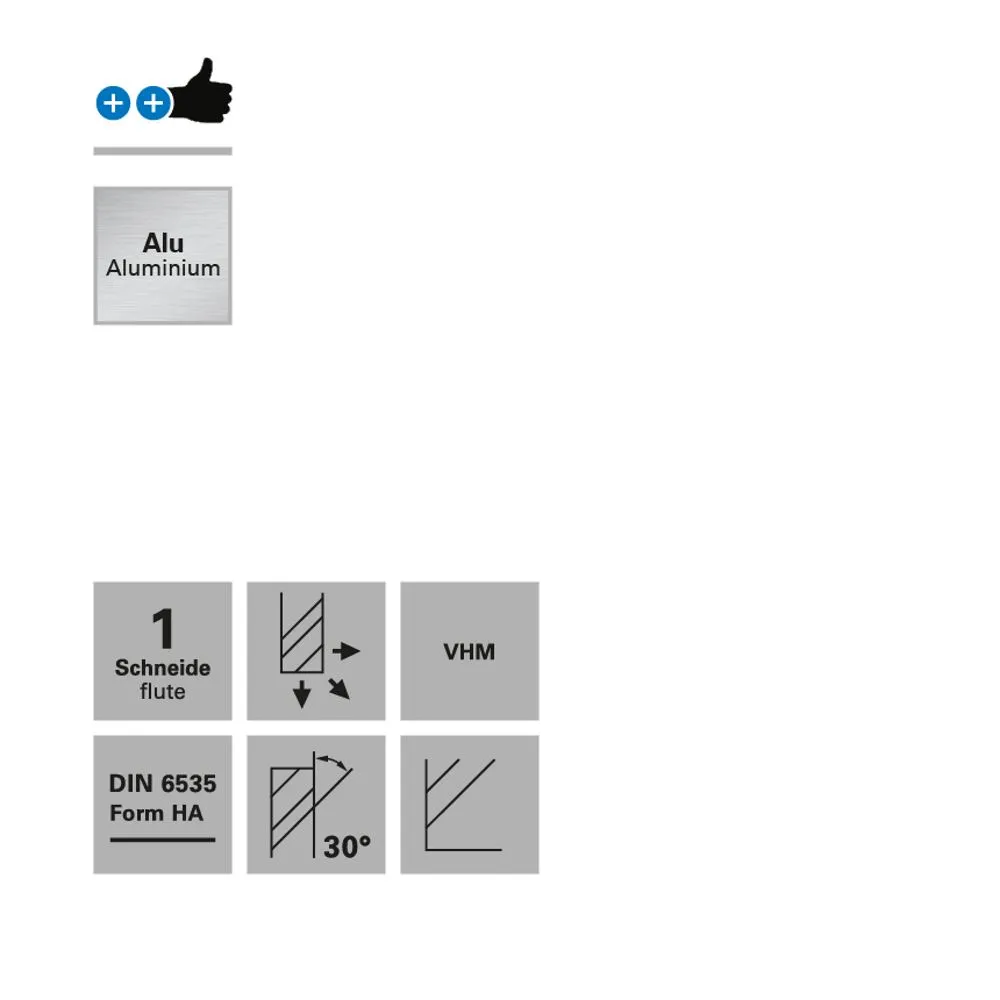 Freza transversala datron 00688006e 6.0x21x6.0mm