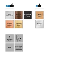 Freza gravura datron 0068285g 0.1x6.0mm