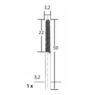 Freza pentru ceramica proxxon 28757