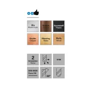 Freza cu varf rotund datron 0068404 doua caneluri