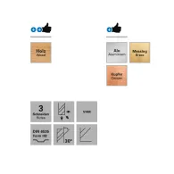 Freza cu 3 caneluri datron 0068035a 5.0x6.0mm