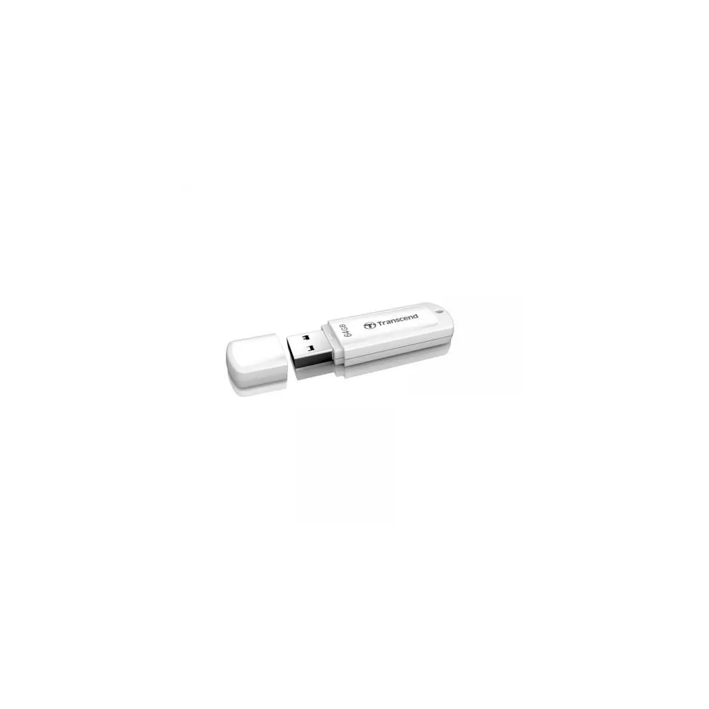 Stick memorie Transcend JetFlash 370, 64GB, USB 2.0, White Transcend - 1