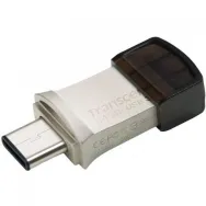 Stick memorie Transcend JetFlash 890 64GB, USB 3.0/Type-C, Silver Transcend - 1