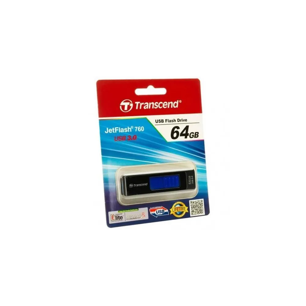 Stick Memorie Transcend JetFlash 760 64GB, USB3.0 Transcend - 1