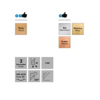 Freza cu 3 caneluri datron 0068036a 6.0x6.0mm