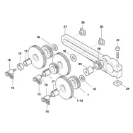 Proxxon 24400.00.17-piesa de schimb bucsa