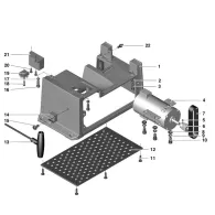Proxxon 27044.01.07-piesa de schimb curea