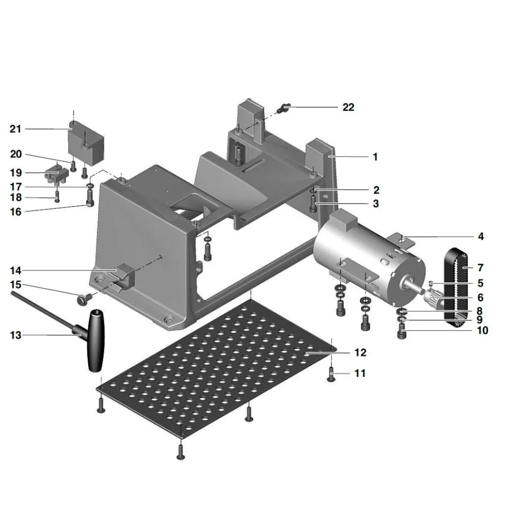 Proxxon 27044.01.07-piesa de schimb curea