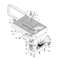 Proxxon 27080.01-piesa de schimb corp