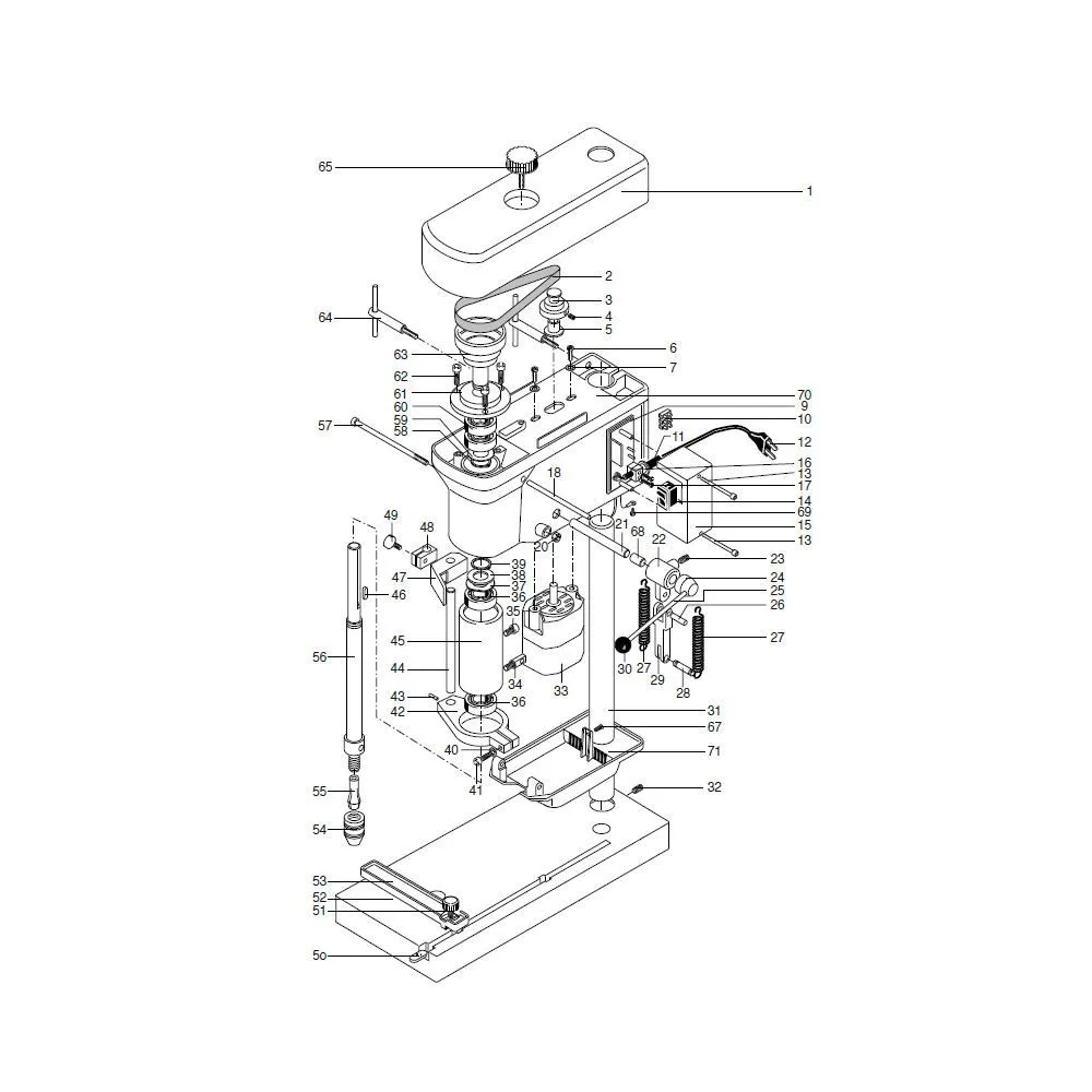 Proxxon 28128.33-piesa de schimb motor