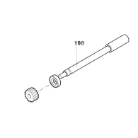 Proxxon 28547.19b-piesa de schimb ax