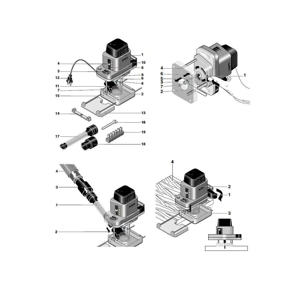 Proxxon 28568.02-piesa de schimbplaca