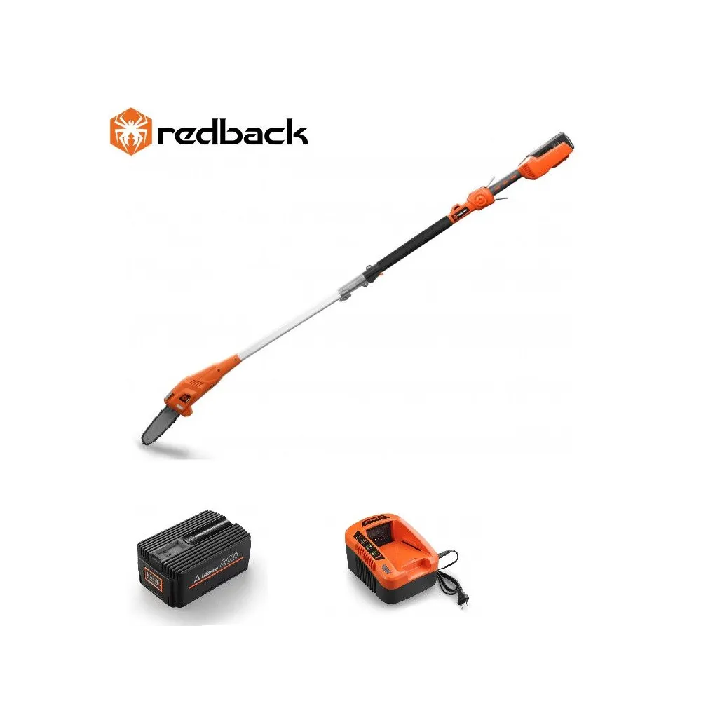 Redback Pachet E608D+EP60+EC50 Emondor 2000mm acumulator 40V/6Ah incarcator 40V/5A