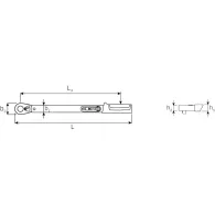 Cheie dinamometrica manoskop 721/5 6–50 nm