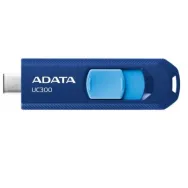 Stick Memorie A-Data UC300, 64GB, USB 3.0, Navy Blue-Blue