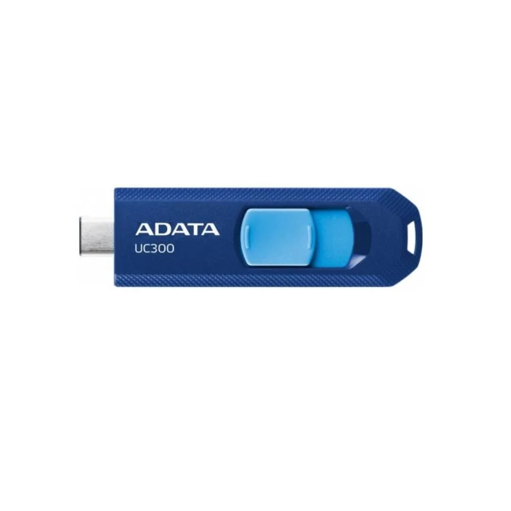 Stick Memorie A-Data UC300, 128GB, USB 3.0, Navy Blue-Blue