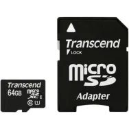 Microsd transcend sdxc 64gb (clasa 10) uhs-i 300x ts64gusdu1 Transcend - 1