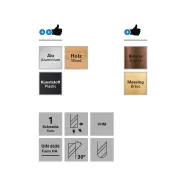 Freza cu 1 canelura datron 0068474e 4.0x10.0x6.0mm