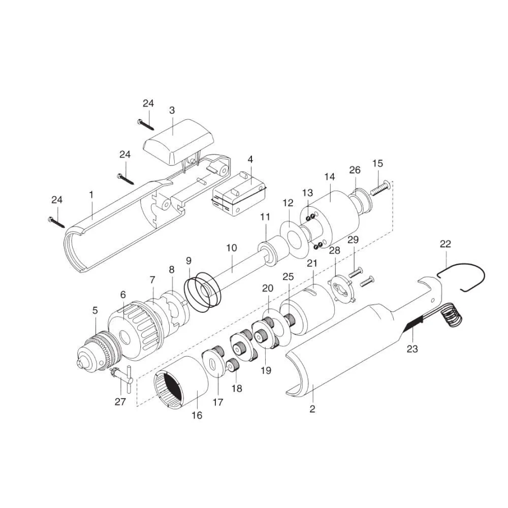 Proxxon 28690.06-piesa de schimb inel