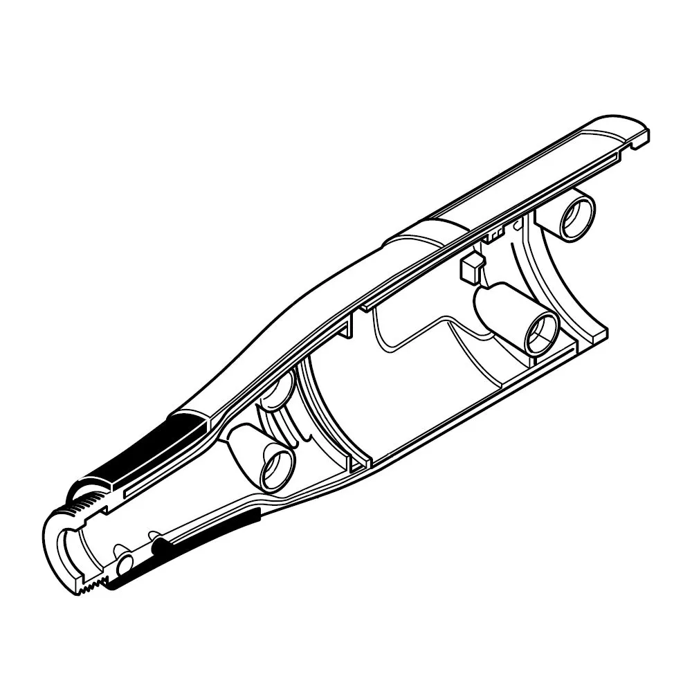 Proxxon 28500.79-piesa de schimb carcasa dreapta