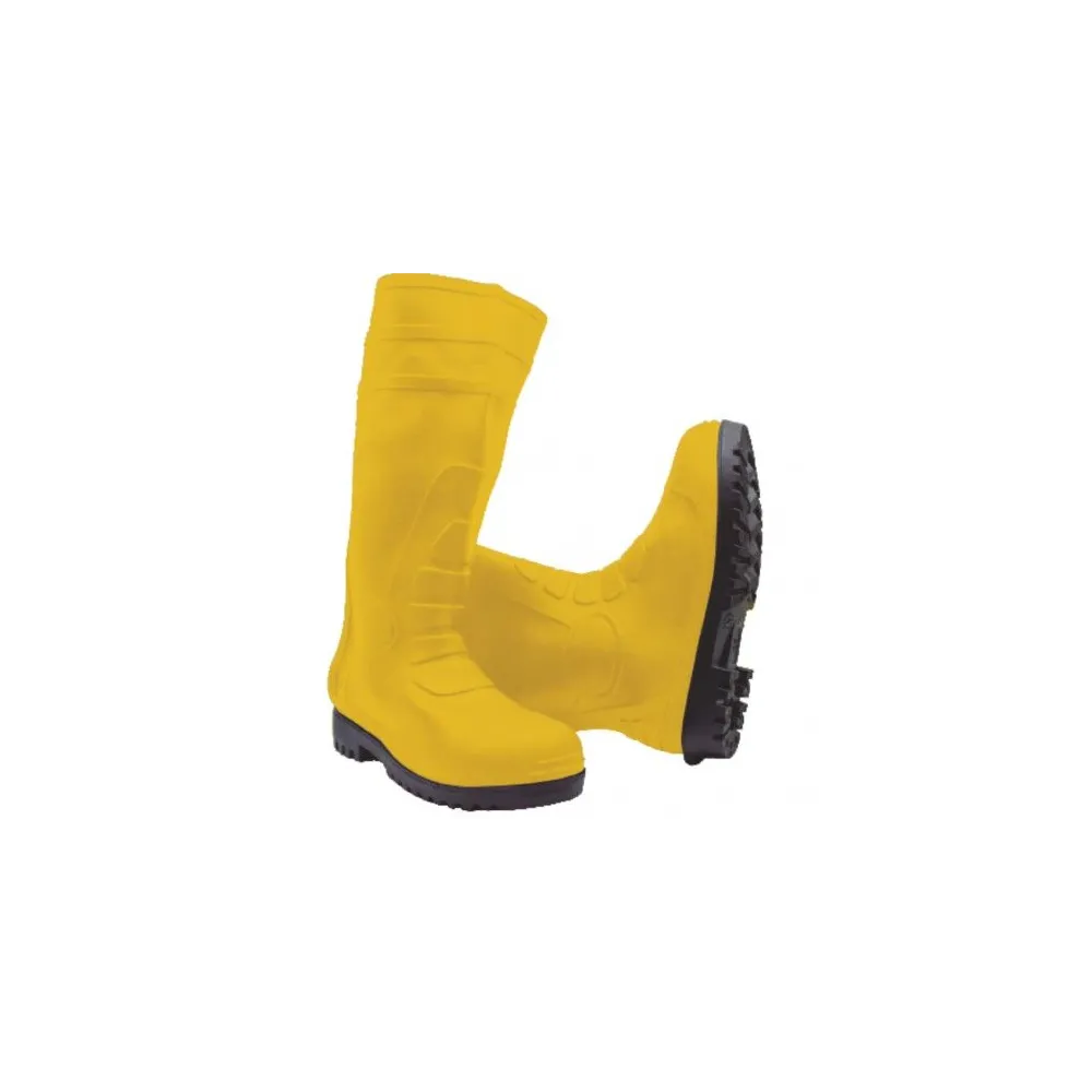 Cizme de lucru din cauciuc - galbene
