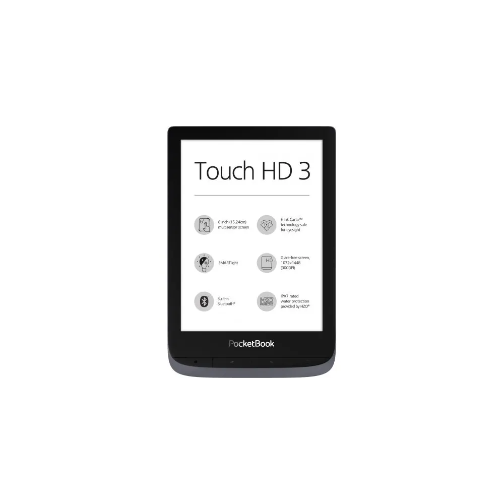 Pocketbook touch hd 3 metallic grey