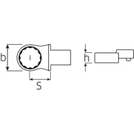 Cap inelar cheie dinamometrica stahlwille 732/10 1