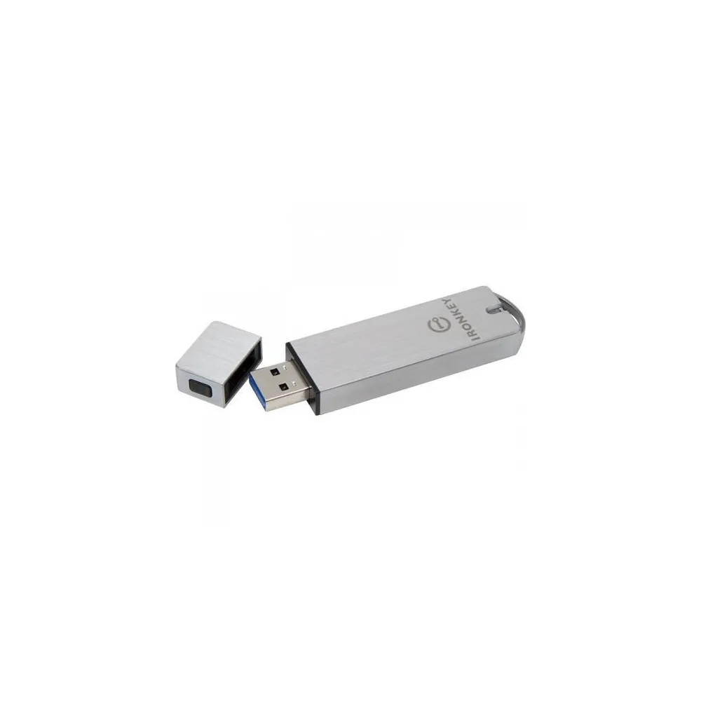 Stick Memorie Kingston IronKey Enterprise S1000 Encrypted 32GB, USB 3.0, Silver Kingston - 1