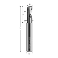 Freza speciala echilibrata cu 1 canelura datron 00