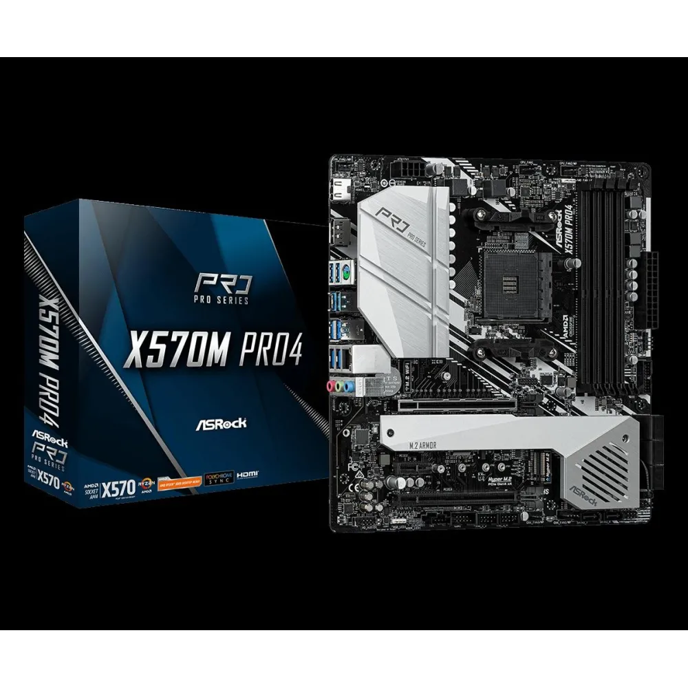 Placa de baza Asrock X570M PRO4 Asrock - 1