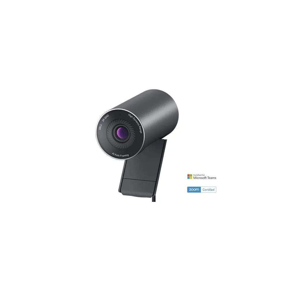 Camera Web Dell WB5023, 2560x1440pixeli, usb 2.0, Black