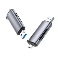 Ugreen 50706 cititoare de carduri USB Micro-USB Argint