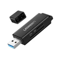 Ugreen 40752 cititoare de carduri USB Negru
