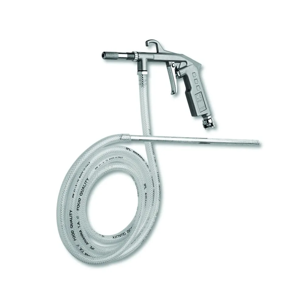 Pistol pentru sablat cu furtun alimentare