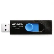 Stick Memorie AData UV320 32GB, USB 3.1, Black-Blue A-data - 1