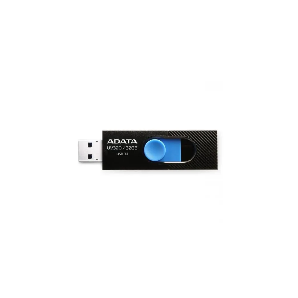 Stick Memorie AData UV320 32GB, USB 3.1, Black-Blue A-data - 1
