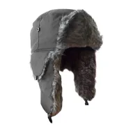 Sapca imblanita pliabila cu urechi / gri