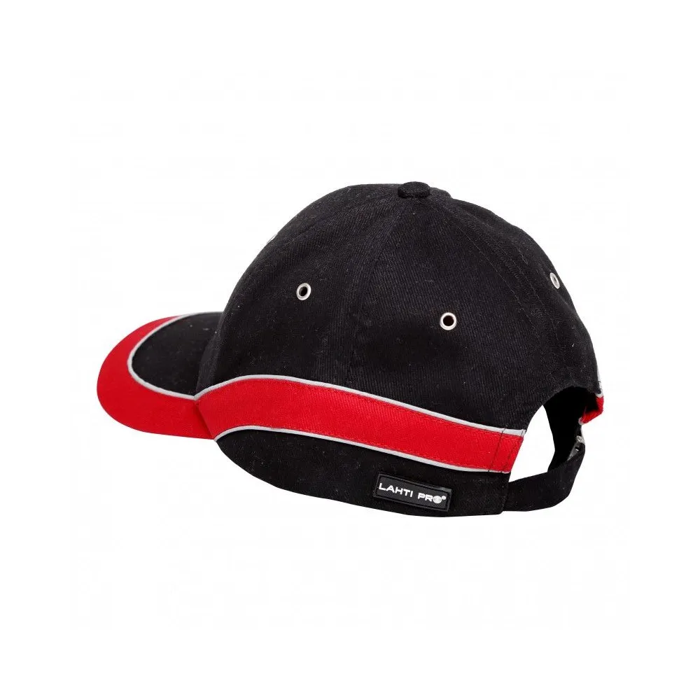 Sapca reflectorizanta cu ventilatie / negru