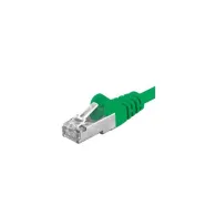 Patchcord S/FTP Premiumcord, Cat.6A, 0.25m, verde