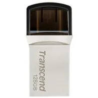 Stick memorie Transcend Jetflash 890, 128GB, USB 3.0, Silver Transcend - 1